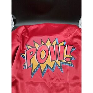 One Size "Pow" Superman Cape Halloween Costume Cosplay‎